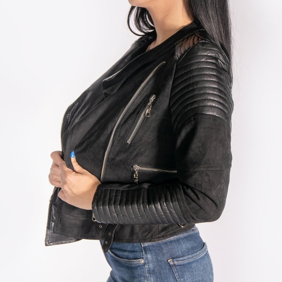 Bessy Biker Jacket - Black - Picture 3 of 4